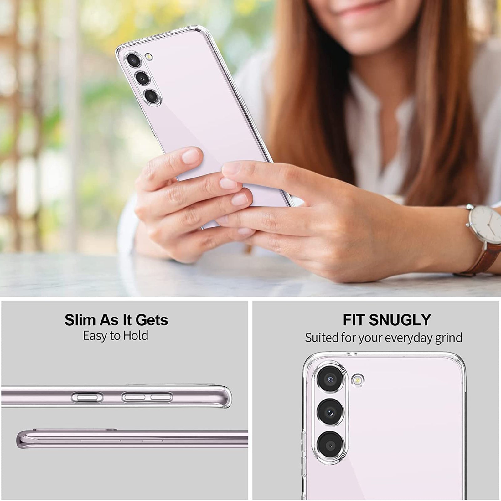 For Samsung Galaxy S23 Drop Protection TPU Phone Case Anti-fingerprint Cell Phone Cover For Samsung Galaxy S23 Drop Protection TPU Phone Case Anti-fingerprint Cell Phone Cover